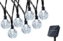 Instalație luminoasă solară decorativă, pentru exterior, cu 40 de LED-uri – Lights Balls