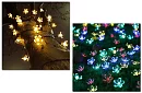 Instalație luminoasă solară decorativă, pentru exterior, cu 40 de LED-uri – Lights Flowers