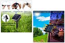 Instalație luminoasă solară decorativă, pentru exterior, cu 40 de LED-uri – Lights Star