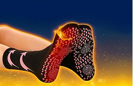 Șosete autoîncălzitoare cu turmalină