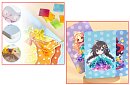 Set creativ de țesături colorate - Puzzle Toys