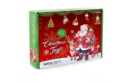 Set creativ pentru realizarea de decorațiuni de Crăciun – Christmas Toys