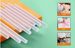 Adeziv fuzibil - Rezervă pentru pistol fuzibil - 7mm - 10 buc.