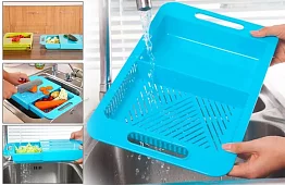 Tocător bucătărie, cu tavă de scurgere