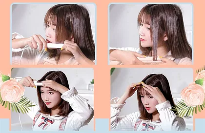 Mini placă de păr, de voiaj