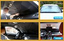 Parasolar pliabil - umbrelă - pentru parbrizul mașinii