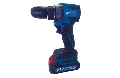 Mașină de găurit, cu acumulator + 2 acumulatori - EUROSONIC - T 68