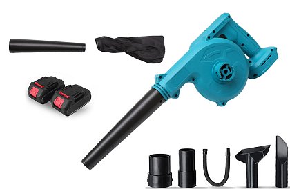 Suflantă cu acumulatori – aspirator de frunze + 2 acumulatori - EUROSONIC T-81