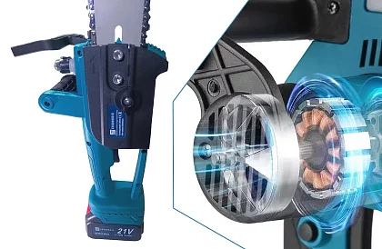 Fierăstrău cu lanț, cu acumulatori - EUROSONIC - T 83