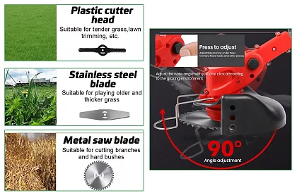 Moto-coasă, cu acumulatori - KIYOSHI