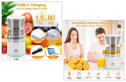 Storcător de citrice wireless – 400 ml