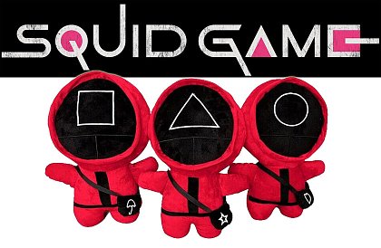 Squid Game - Jocul calmarului - jucărie din pluș 35 cm