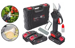 Foarfecă de grădină, fără fir – ADM - 2 acumulatori