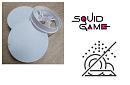Squid Game – Set de forme pentru biscuiți 4 bucăți + cutie