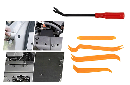 Set universal de clipsuri auto și cleme + unelte de extragere – Xtrobb