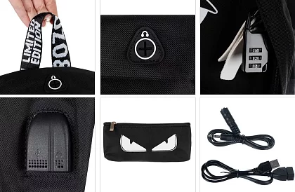 Rucsac școlar reflectorizant – 19 litri