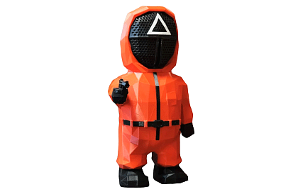 Pușculiță Squid Game – Soldat – 23 cm
