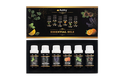 Set de uleiuri esențiale - 6 bucăți a câte 10 ml