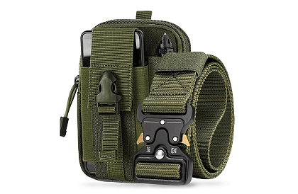 Set militar outdoor - geantă + curea tactică
