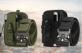 Set militar outdoor - geantă + curea tactică