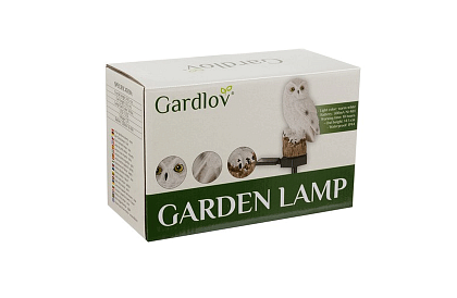 Lampă solară de grădină – BUFNIȚĂ