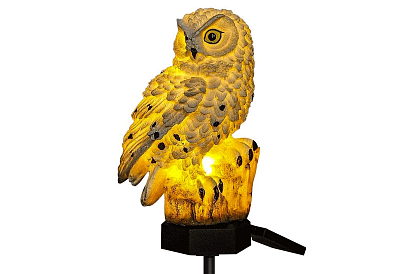Lampă solară de grădină – BUFNIȚĂ
