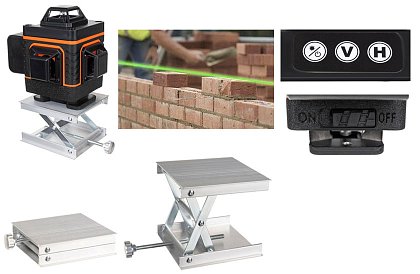 Nivelă laser 4D 360° – 16 linii – laser de nivelare
