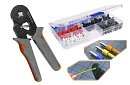 Clește pentru crimparea capetelor 0,25 - 10 mm2 + 500 bucăți capete