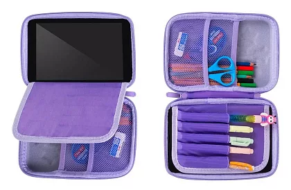 Penar școlar – Etui UNICORN cu grafică 3D