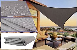 Panou solar triunghiular 3 x 3 x 3 m – Gri