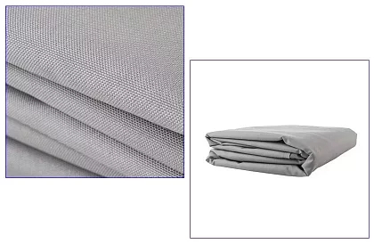 Pânză de umbrire solară 4 x 3 m – Gri