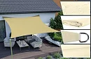 Pânză de umbrire solară 4 x 3 m – Bej