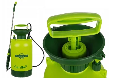 Pulverizator manual cu presiune GARDLOV 5 litri – putere compactă pentru grădina ta
