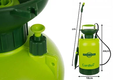 Pulverizator manual cu presiune GARDLOV 5 litri – putere compactă pentru grădina ta