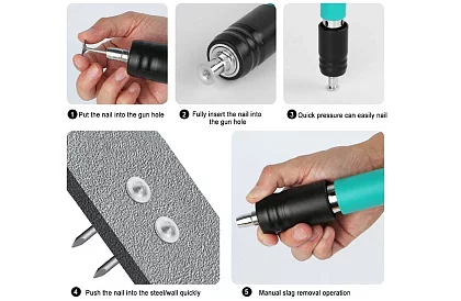 Pistol pneumatic de bătut cuie – NailFixer