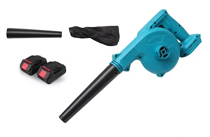 Suflantă–aspirator cu acumulator pentru frunze + 2 baterii HAYAMI 1045