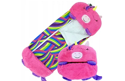 Sac de dormit pentru copii 3 în 1 cu design de animăluțe