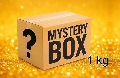 Mystery box – 1 kg – experiență care începe chiar înainte de deschidere
