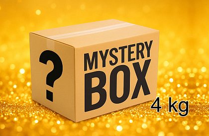Mystery box – 4 kg – experiență care începe chiar înainte de deschidere