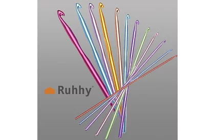 Buclele pentru croșetat - 12 bucăți