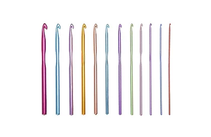 Buclele pentru croșetat - 12 bucăți