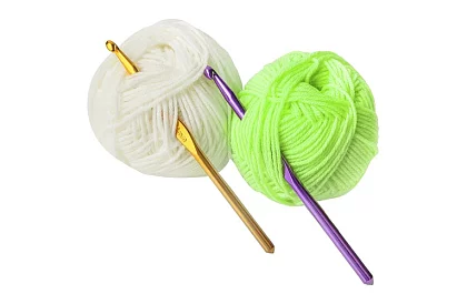 Buclele pentru croșetat - 12 bucăți