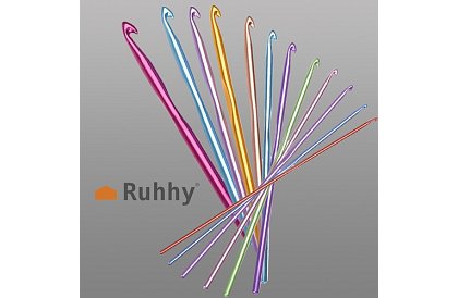 Buclele pentru croșetat - 12 bucăți