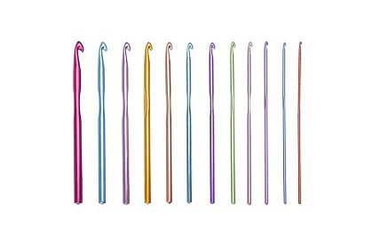 Buclele pentru croșetat - 12 bucăți