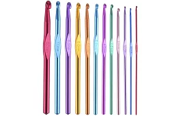 Buclele pentru croșetat - 12 bucăți