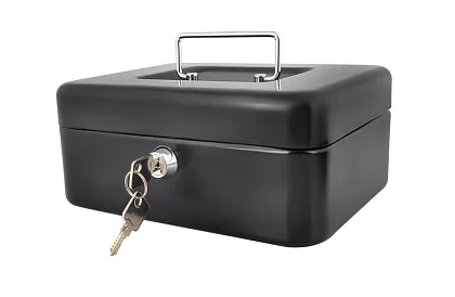 Cutie de bani din metal