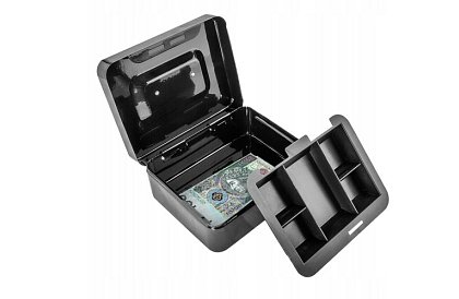 Cutie de bani din metal