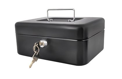 Cutie de bani din metal