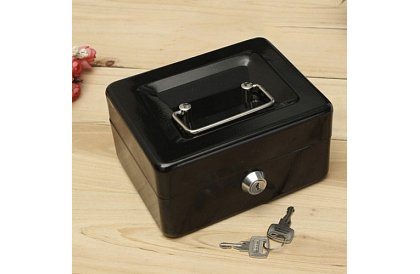 Cutie de bani din metal