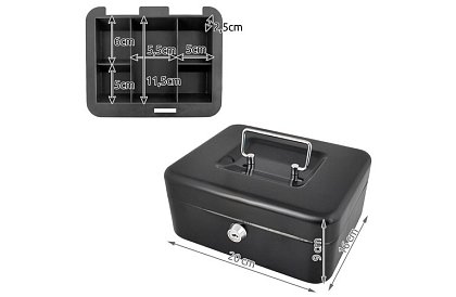 Cutie de bani din metal